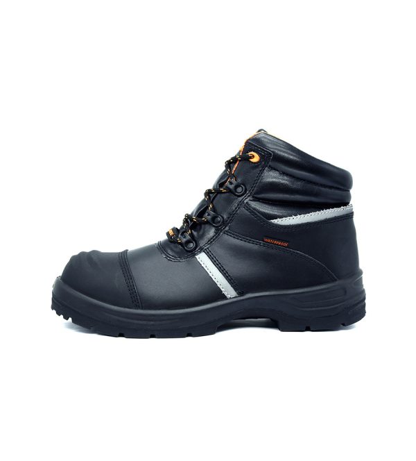High Top Work Boots Men Steel Toe Safety Shoes Male Anti-Puncture Man Safety  Boots Construction